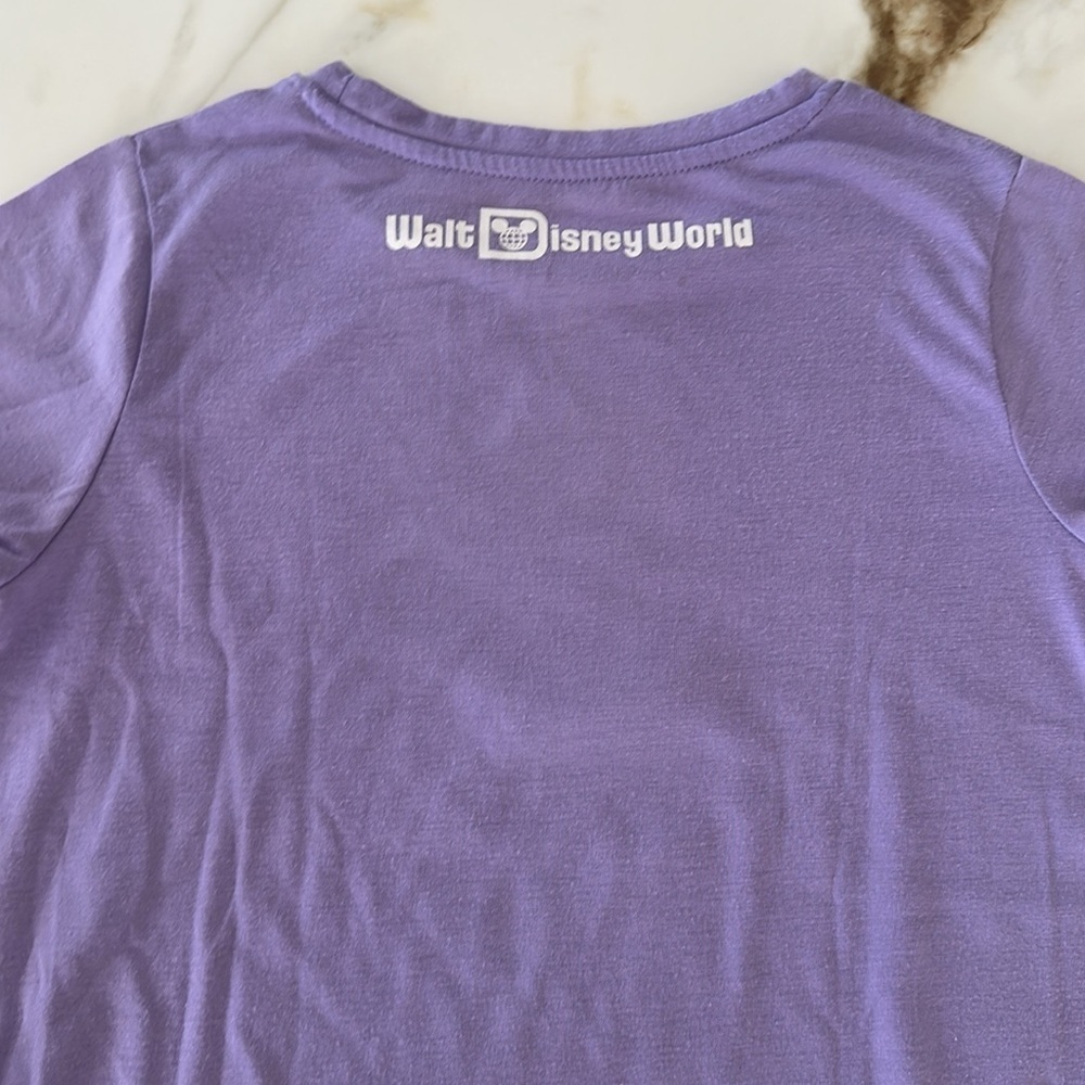Disney Minnie Mouse Lavender Kids Tee - Picture 4 of 5